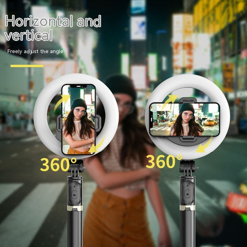 Illuminate Your World with the Bluetooth Self Ring LED Fill Light Tripod